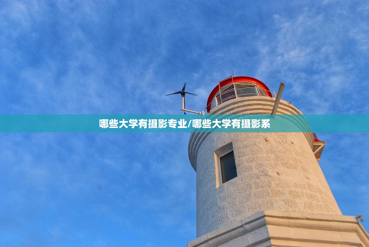 哪些大学有摄影专业/哪些大学有摄影系