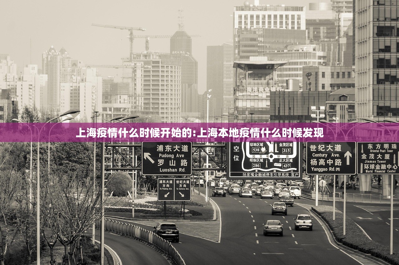 上海疫情什么时候开始的:上海本地疫情什么时候发现