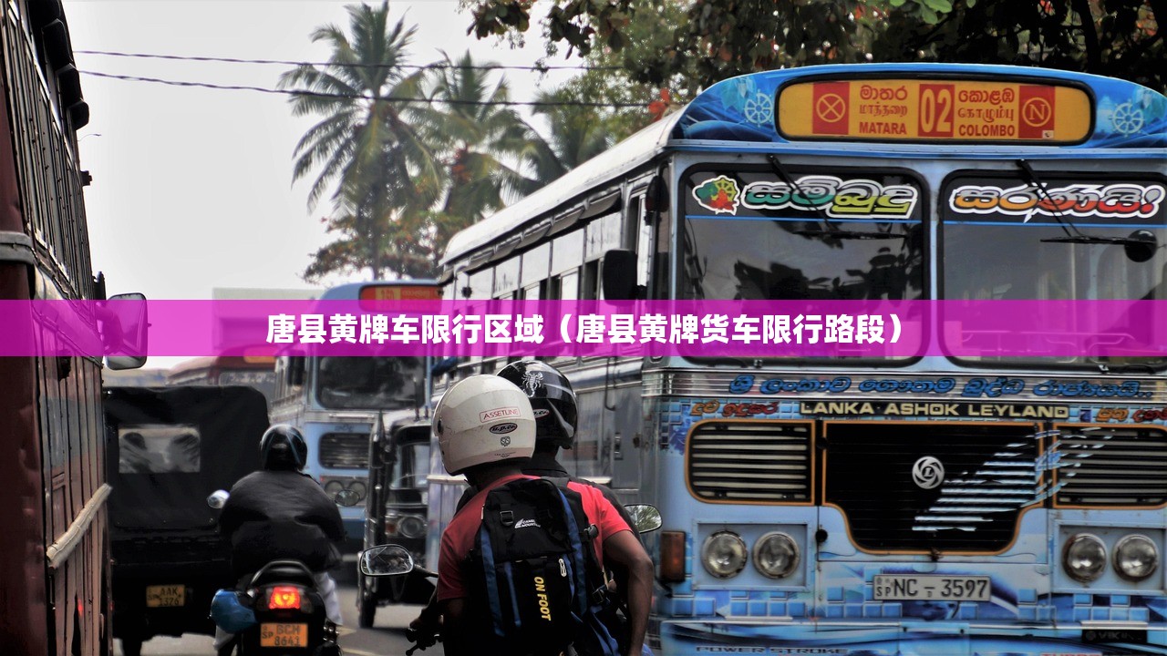 唐县黄牌车限行区域（唐县黄牌货车限行路段）