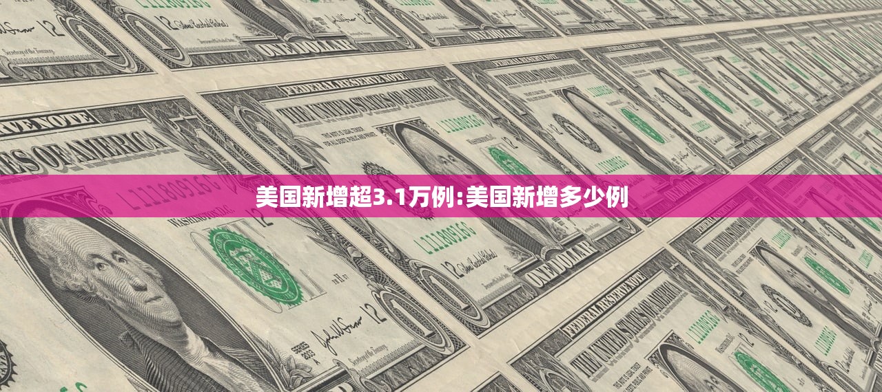 美国新增超3.1万例:美国新增多少例