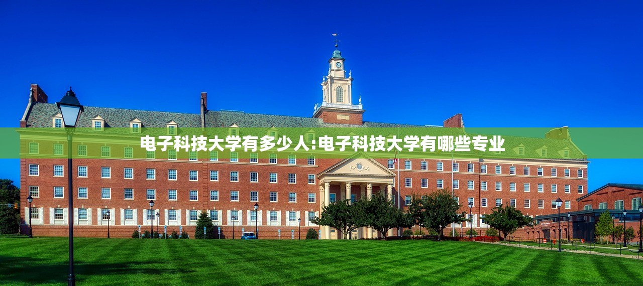 电子科技大学有多少人:电子科技大学有哪些专业