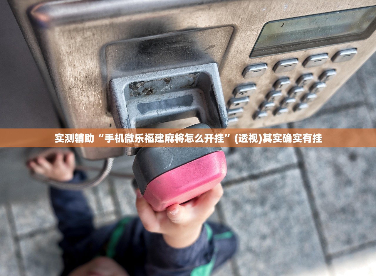 实测辅助“手机微乐福建麻将怎么开挂”(透视)其实确实有挂