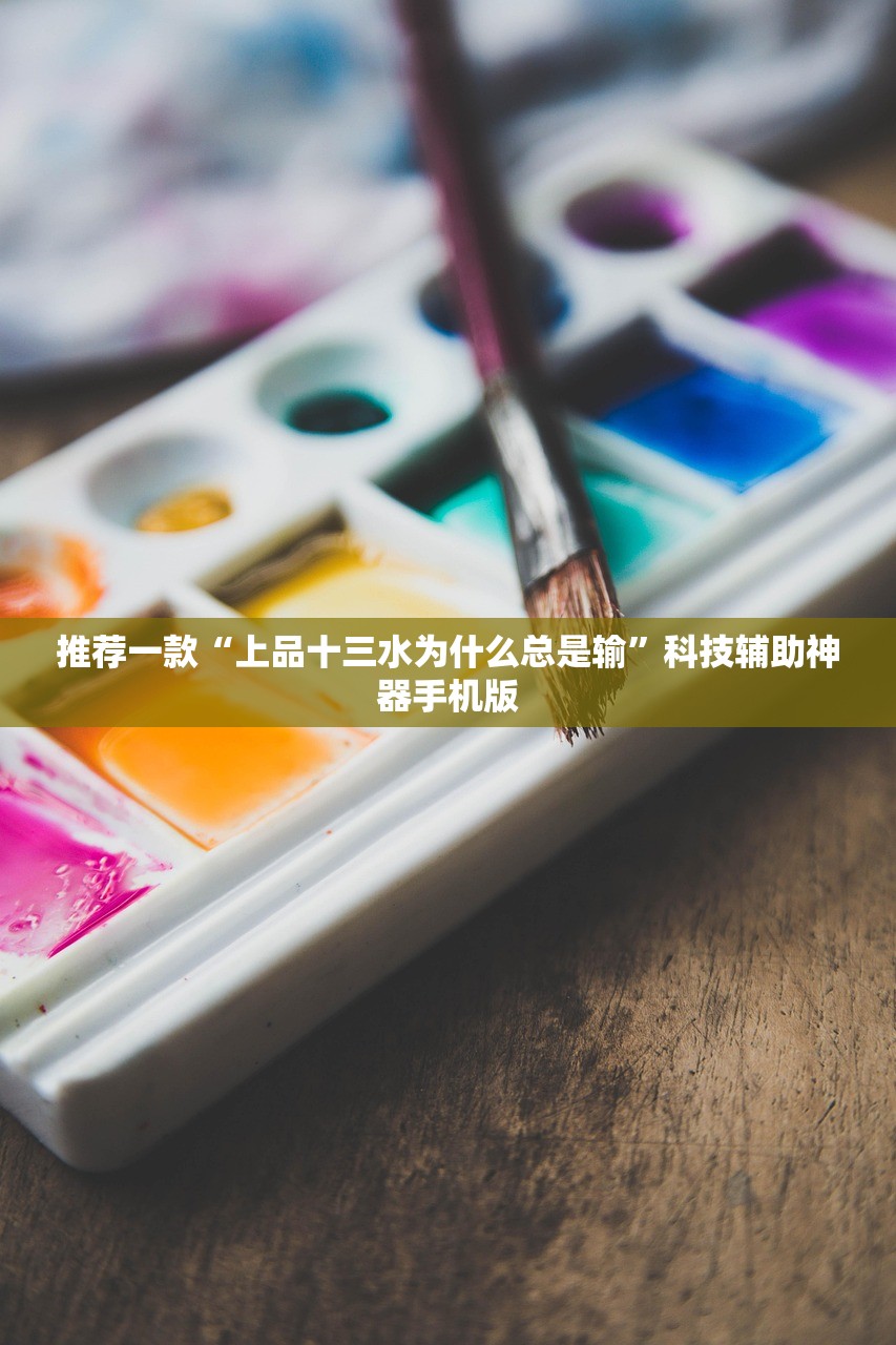推荐一款“上品十三水为什么总是输”科技辅助神器手机版