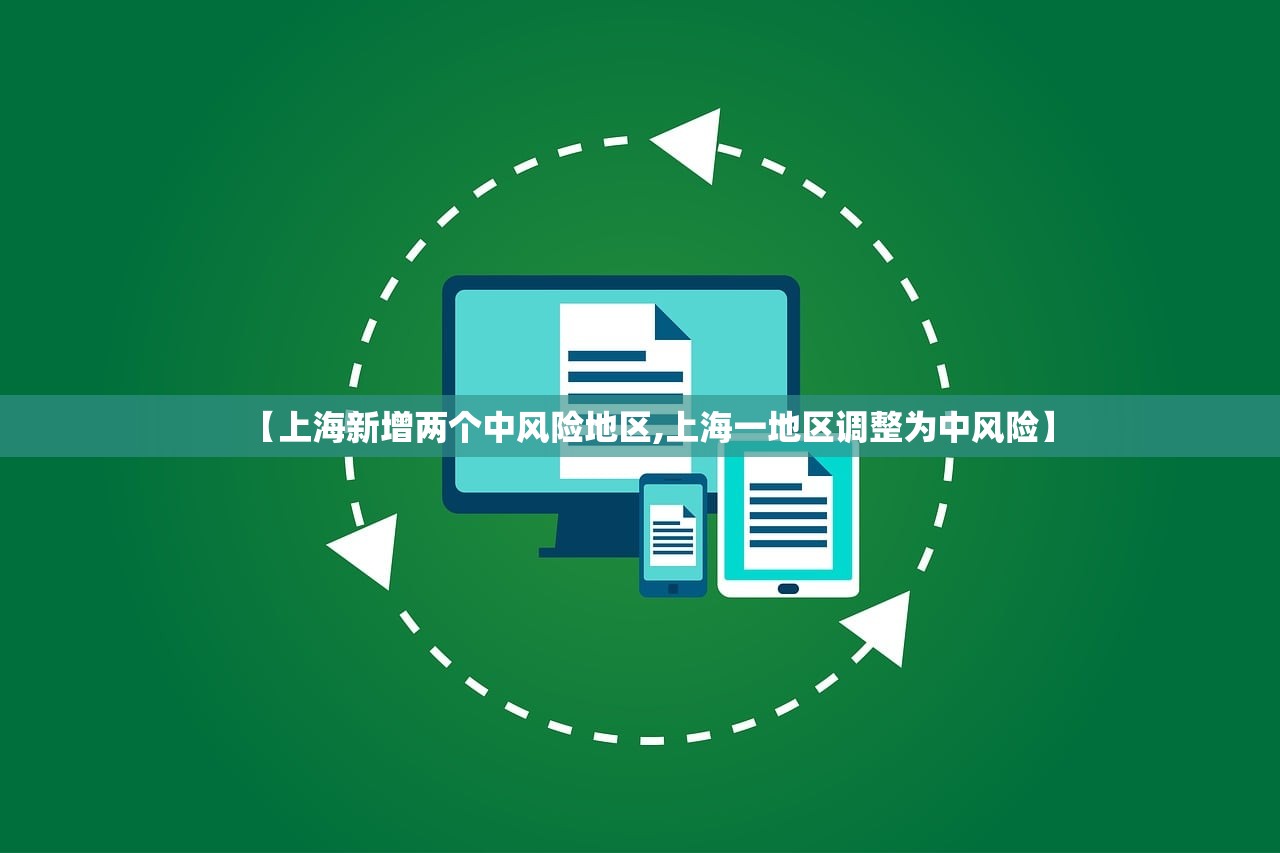 【上海新增两个中风险地区,上海一地区调整为中风险】