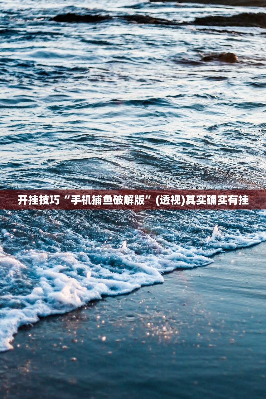 开挂技巧“手机捕鱼破解版”(透视)其实确实有挂
