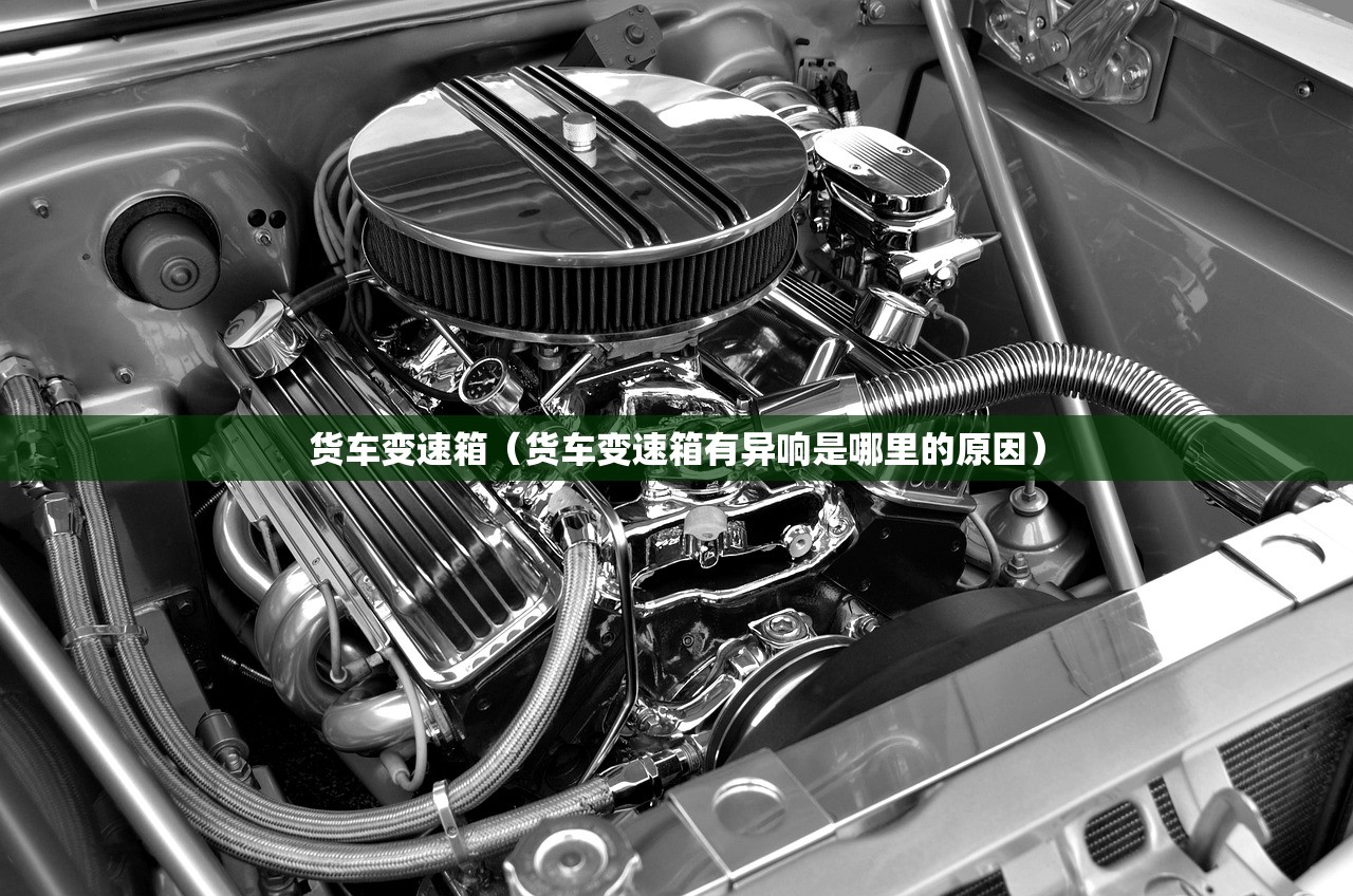 货车变速箱（货车变速箱有异响是哪里的原因）