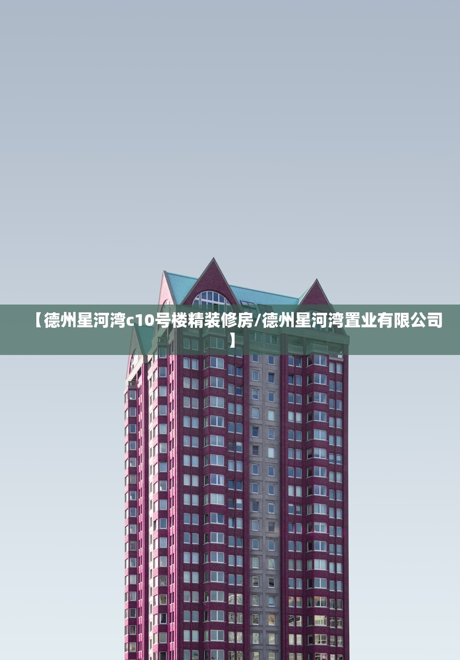 【德州星河湾c10号楼精装修房/德州星河湾置业有限公司】